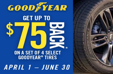 Goodyear Keep Moving Ahead Special Offer