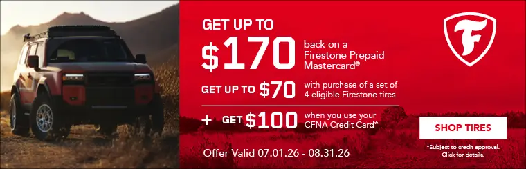 Firestone Tire Promotion
